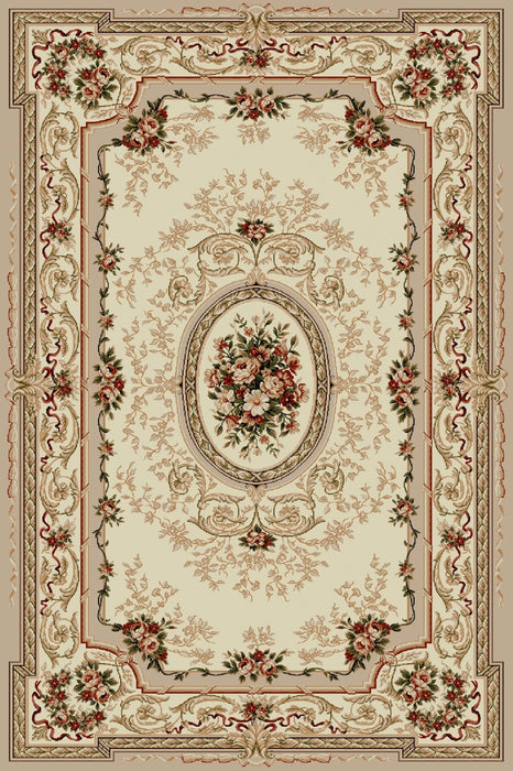 covor-clasic-floral-crem-bej-lotos-living