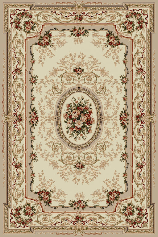 covor-clasic-floral-crem-bej-lotos-living