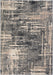 Covor modern gri bej cu model abstract si textura fina, potrivit pentru living sau dormitor