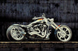 covor cu motocicleta design realist modern potrivit pentru living dormitor sau camera de adolescent