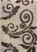 covor pufos crem maro model floral covor living modern moale si confortabil pentru dormitor