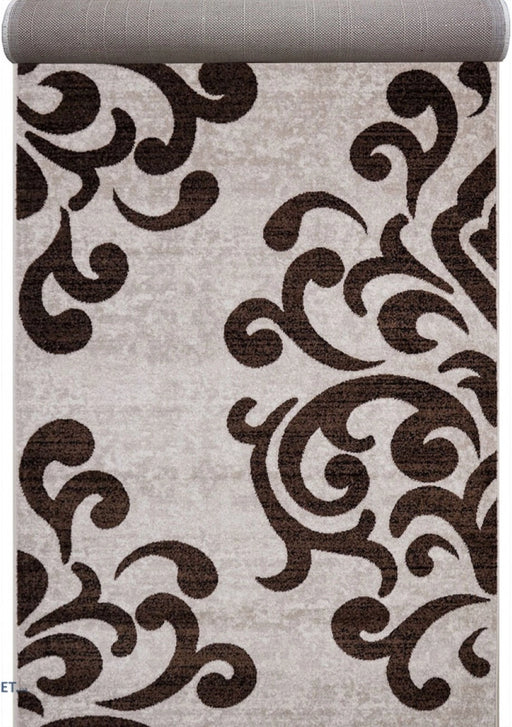 Traversă Covor Cappuccino 16028 - Material Polipropilenă, Fir înalt de 8 mm, Design Modern.