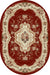 Covor Clasic Lotos 570 Oval, Material: Polipropilenă,Înălțime fir: 9 mm,Culori intense și ușor de curățat.